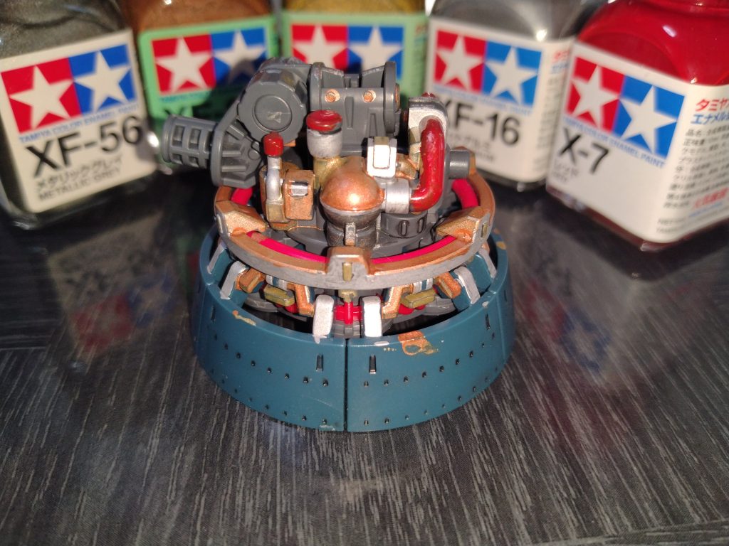 バーニアにこだわって塗りましま