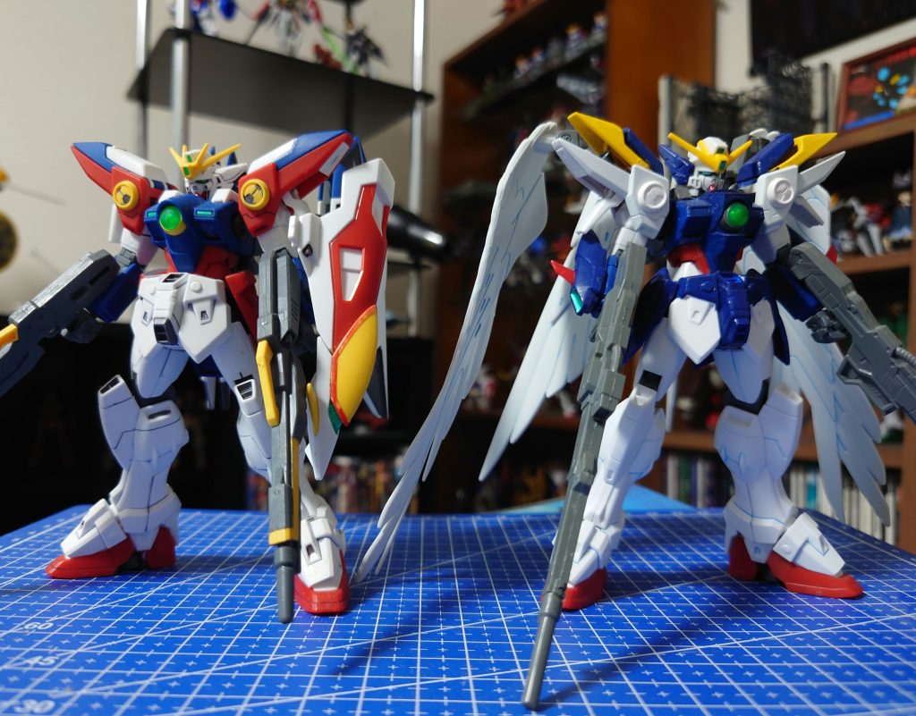 ウイングゼロと今回のゼロカスタムの比較 