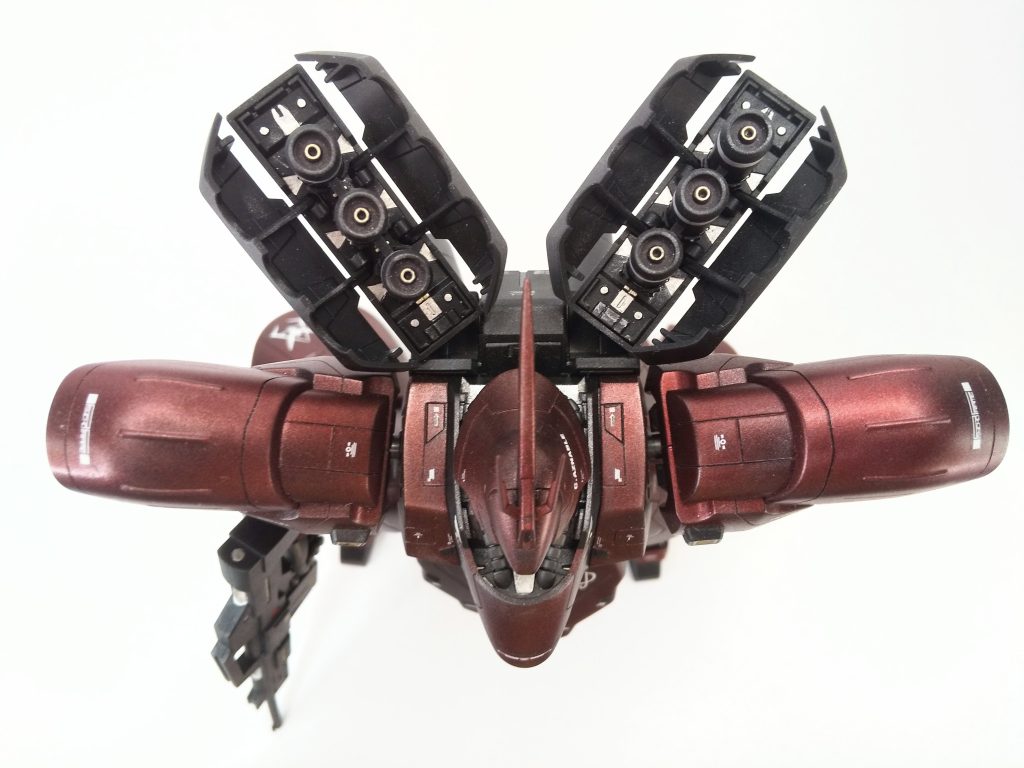 2021、ガンプラ歴１年の節目に制作。とにかく出来るだけ丁寧にと作っていた。