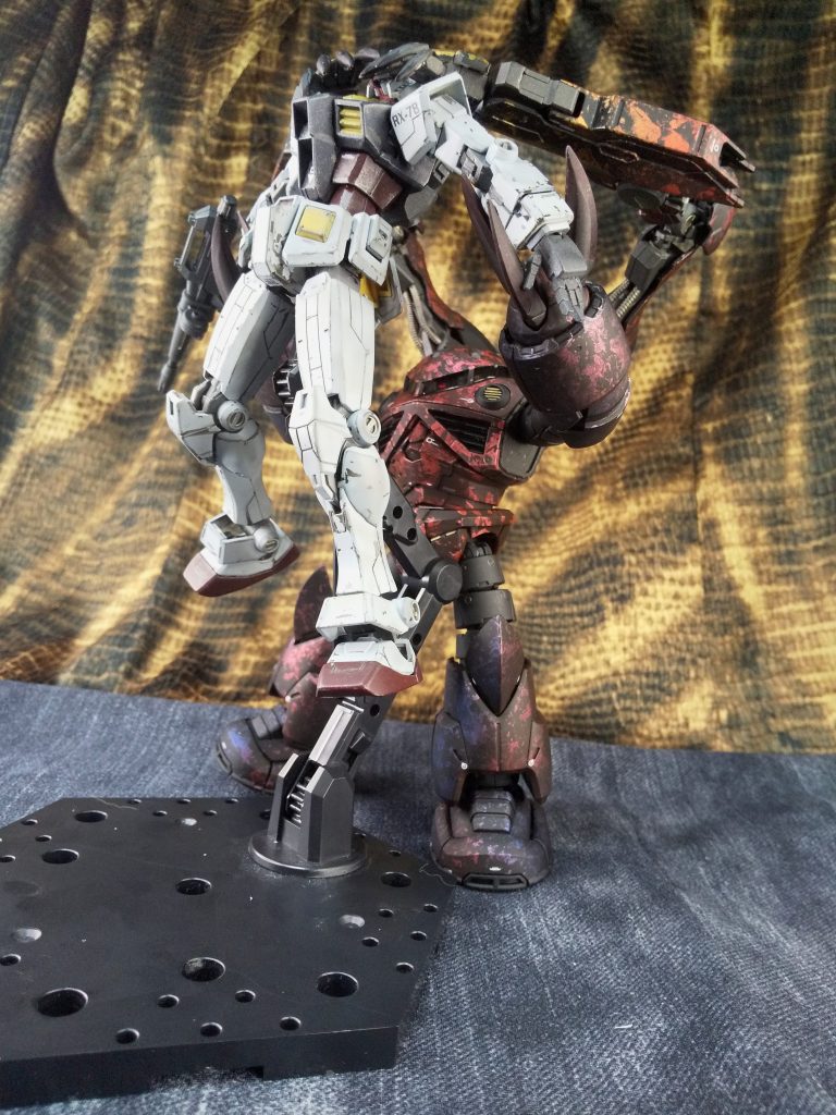 『フッ…戦いは非情さ』