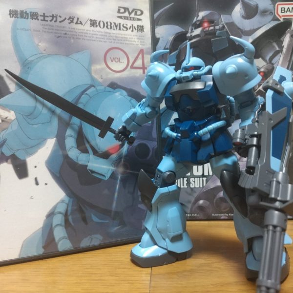初めて買ってもらったガンプラを組み立ててみました。