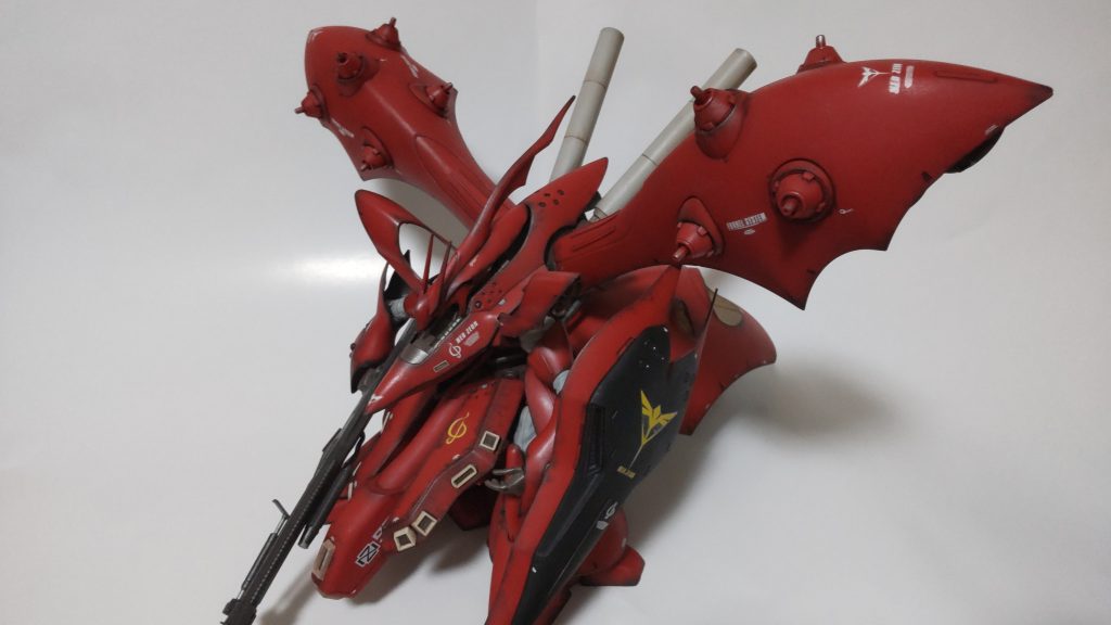 俯瞰で。いやホント、コロナ禍だったんでガンプラ転売ヤーにモデラーの情熱と煽りを叩きつけるつもりでこしらえましたよw！転売ダメ、絶対。