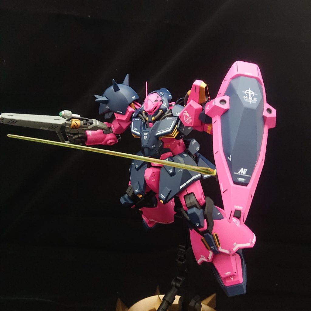 HG1/144 メッサーF02型(指揮官機)–2枚目/制作者：二丁目のババア