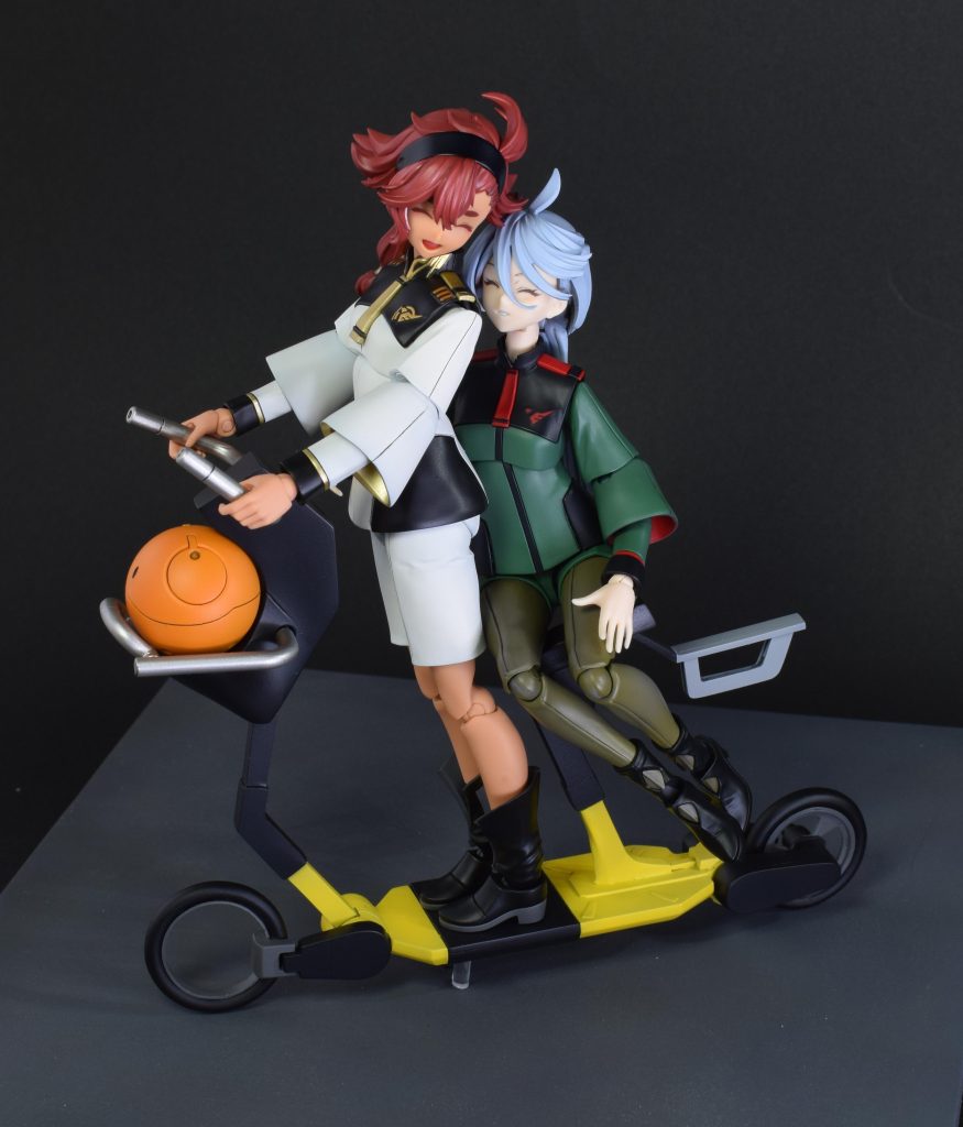 ハロバイクは二人乗り用に少し大きめにしました。