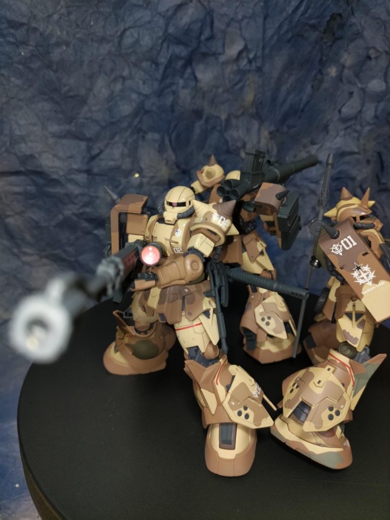 スリーショット