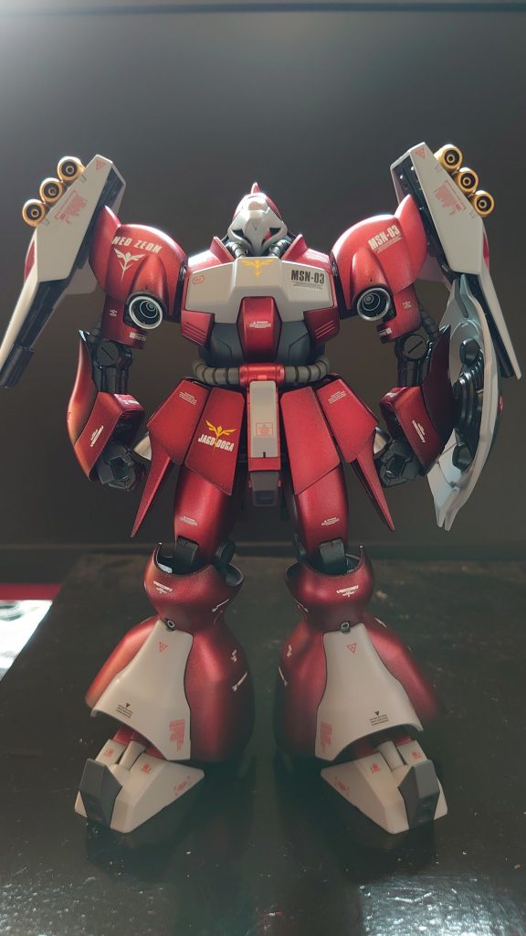 随分と久しぶりの投稿です。少し前に制作していたクェス機のヤクト・ドーガです。