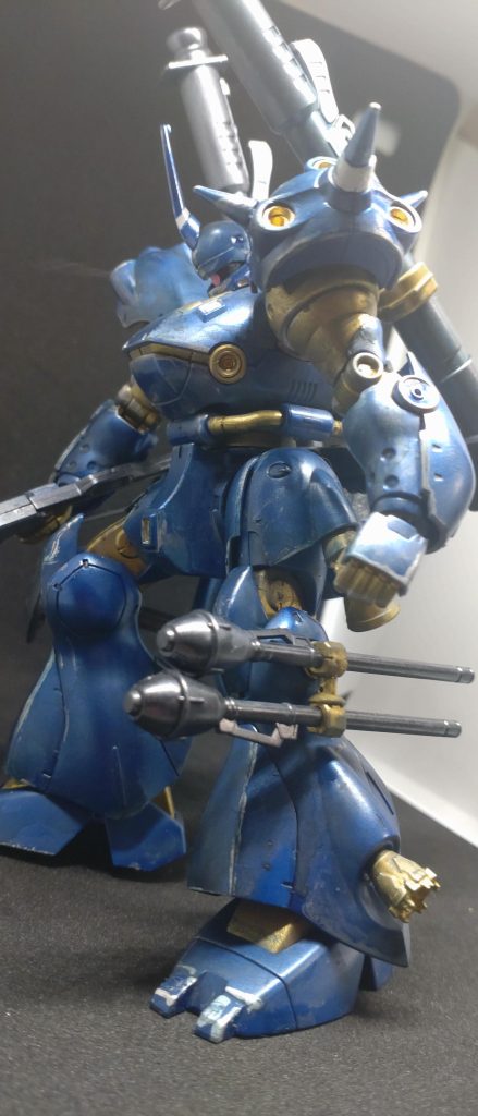 ケンプファーもプロポーション最高ですよね🥰スラスターを変更したのとシュツルムファウスト2連にして反対にはレドーム付けたくらいであまりいじりませんでした〜次は大好きなゴチゴチ作りたいｗ