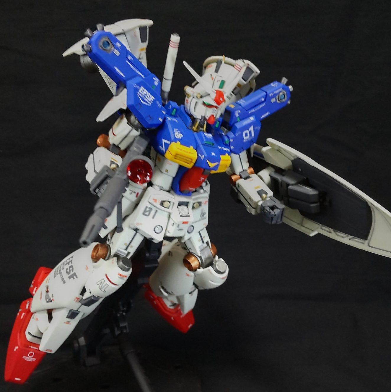 MG GP01-Fb フルバーニアン｜SC30さんのガンプラ作品｜GUNSTA（ガンスタ）