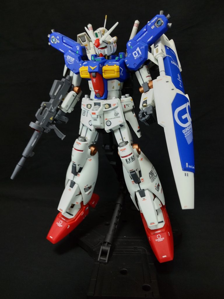 本体の改修は、首の延長をしたぐらいです。