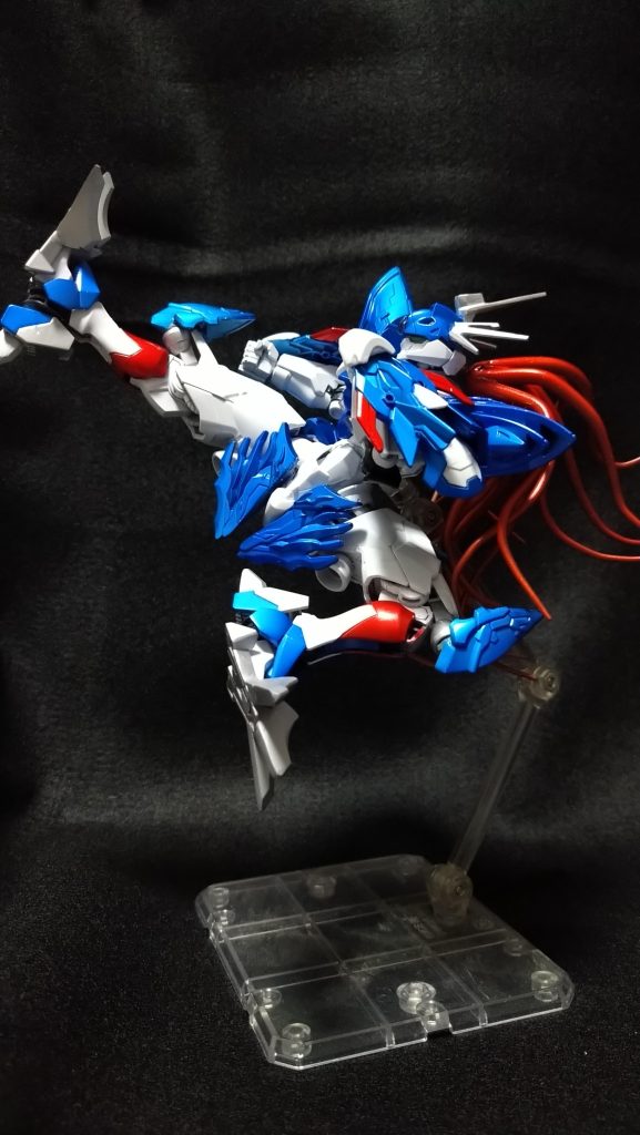 「機神轟撃拳」！…なんとかギリッギリポージング出来ました(^_^;)ほぼほぼ作品のストックがなくなったのでこれから投稿がハイパーおっそくなります（吐血