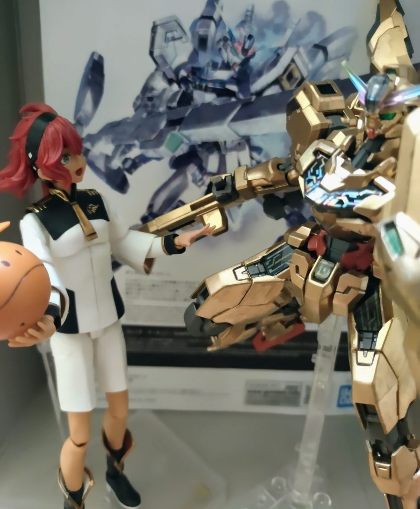 スレッタと一緒に撮ってみました✨