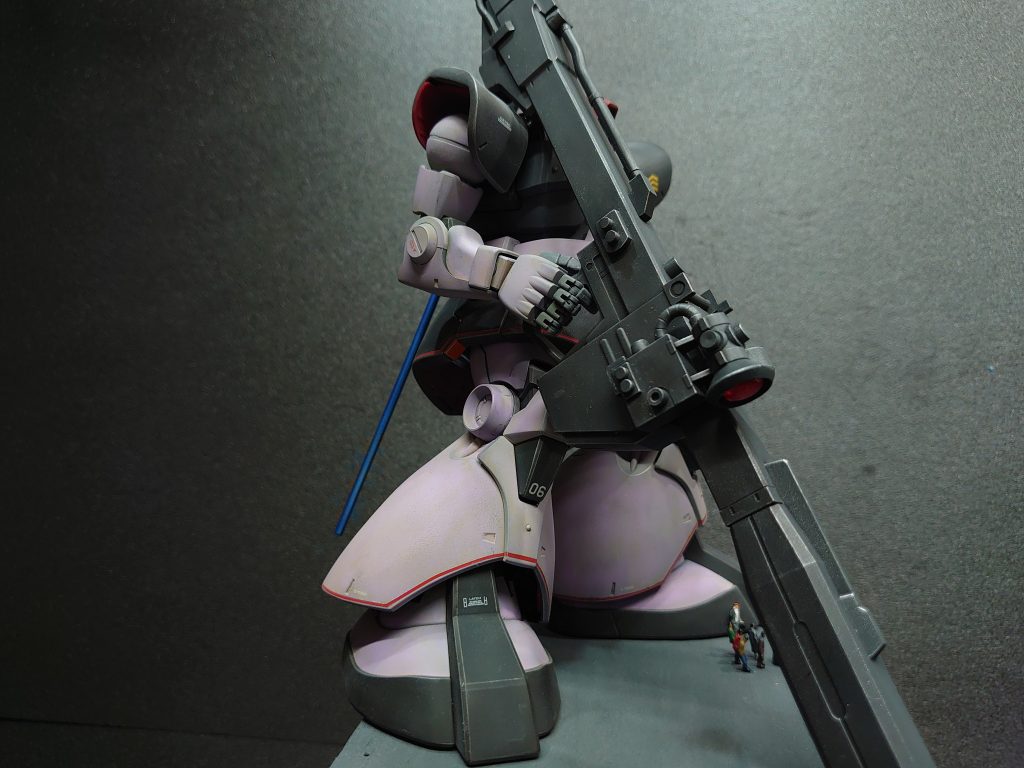 本体　武器は　ドライブラシ頑張りました。