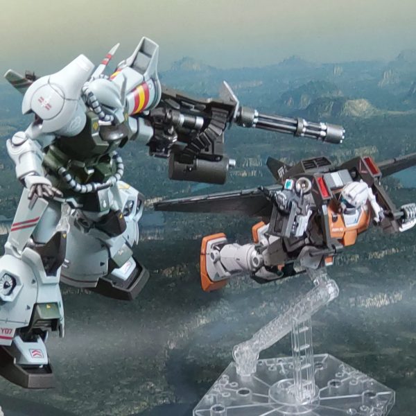 ジャブロー上空に舞うは鳶か鷹か❓(後編)