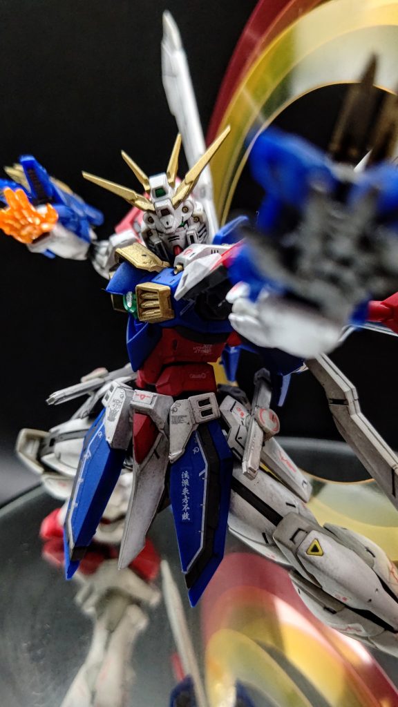 水転写デカールが売ってないので、付属のシールを使用しました。近くで見ると浮いています😅