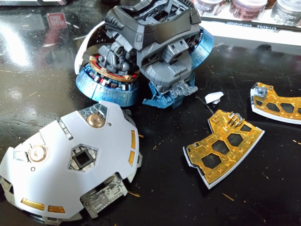 この辺りから引くに引けない塗装沼にはまり