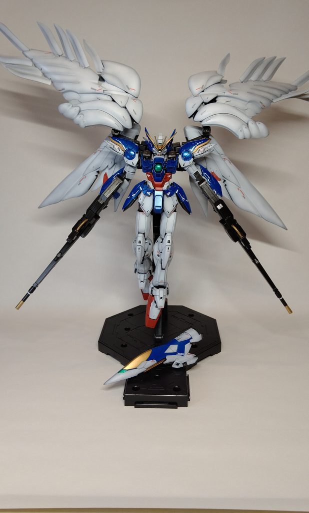 左右対称のポージングって難しい。なんか若干傾いてるし・・・