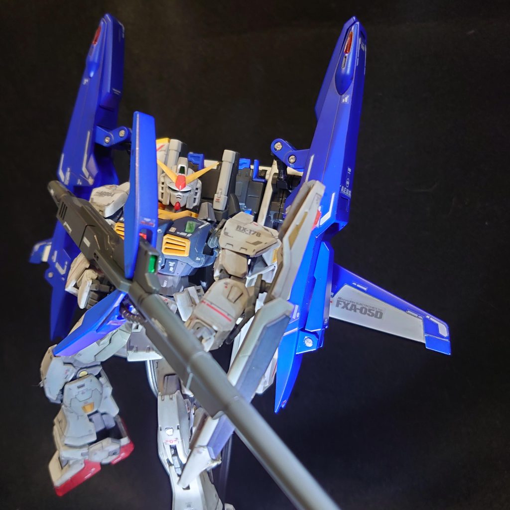 シールドは余計かなと思いましたがMkⅡのシールド好きなのでつけたままです。