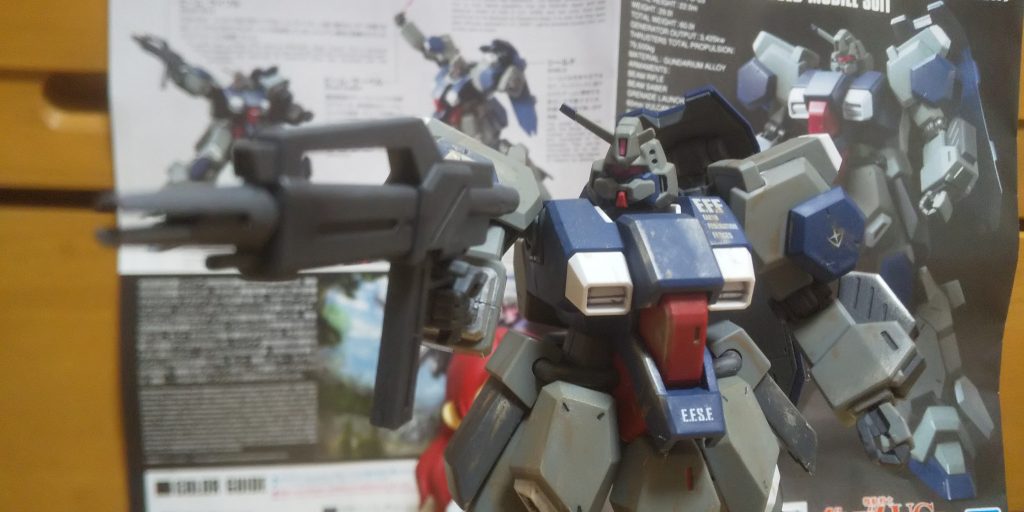 :ビームライフル!ジェガンのライフルと同じ物だ。
