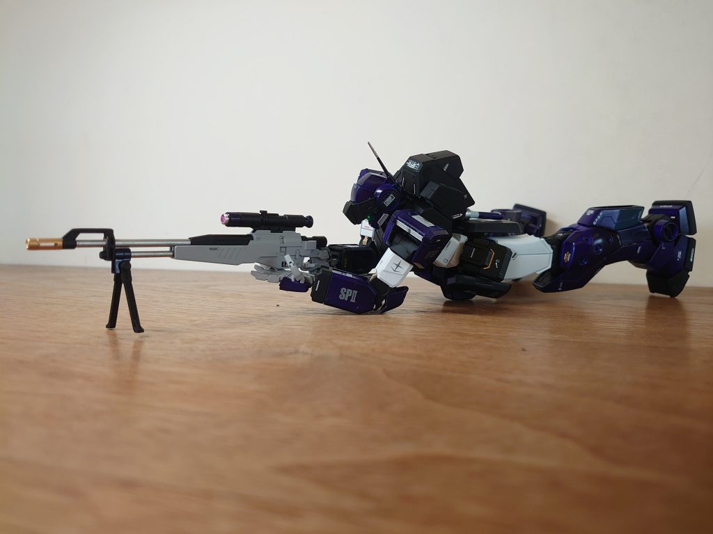 このポーズをとるなら、戦車でよくね?って思ってしまいますが、これはこれでカッコいいと思います。