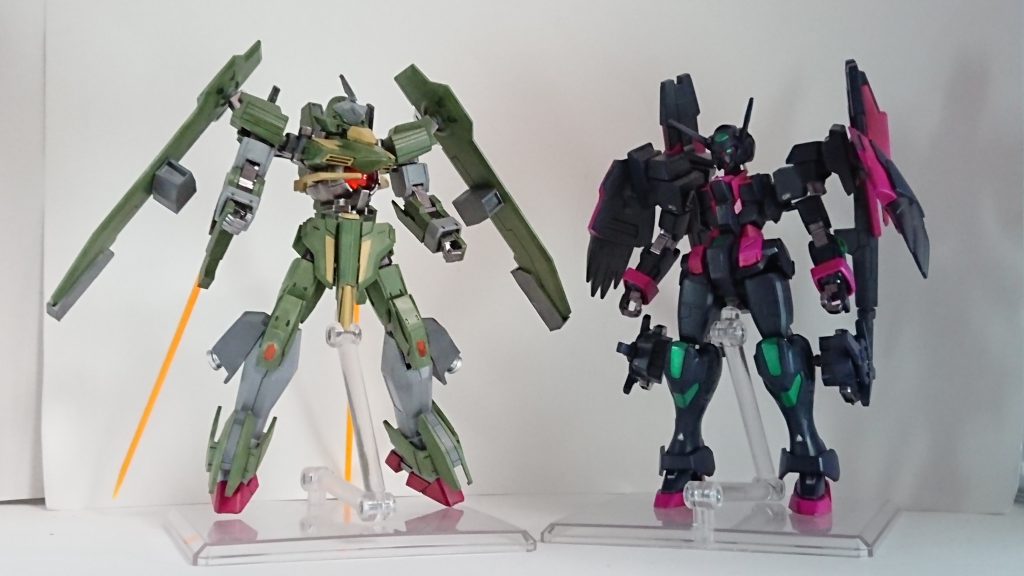 最初に制作したG-セルフベースと並べて