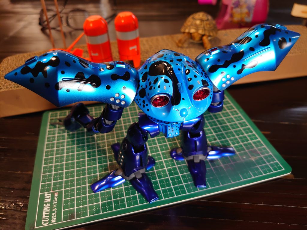 コバルトヤドクなハイゴッグ出来ました–2枚目/制作者：leonmaru-gorugoru31