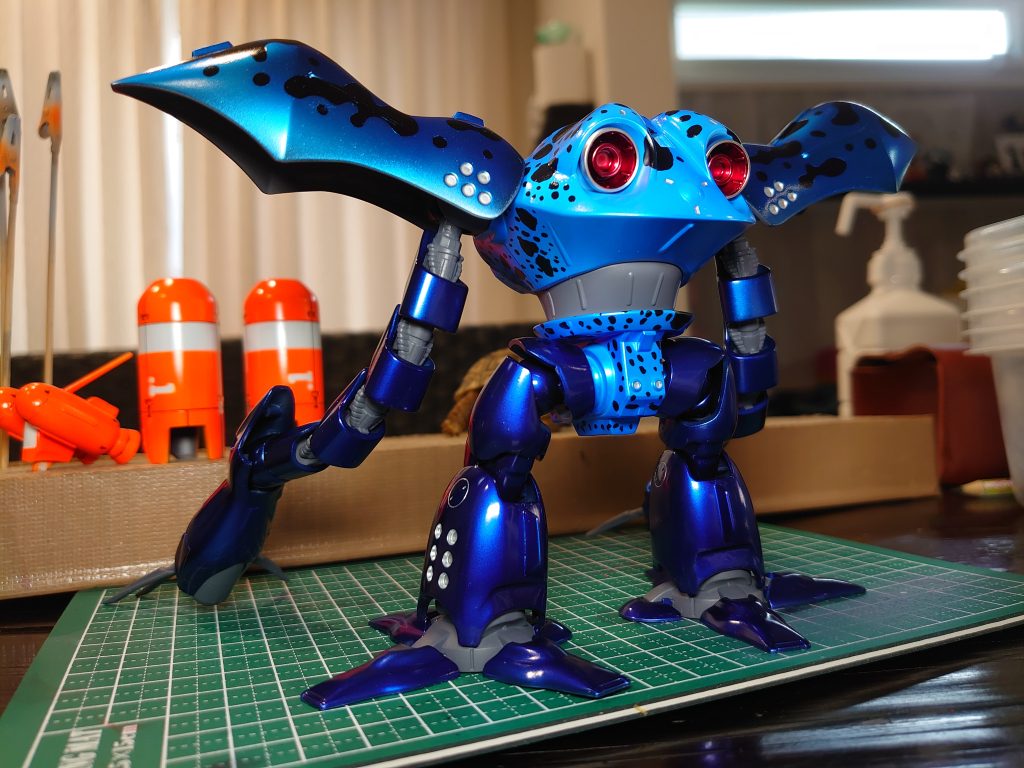 背中がカエル🐸です😄