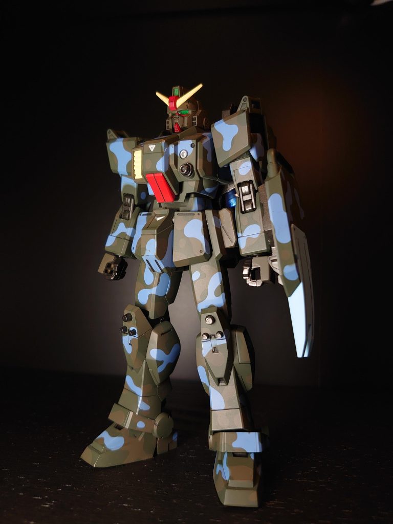 HGUC 陸戦型ガンダム オリジナル迷彩–2枚目/制作者：leonmaru-gorugoru31