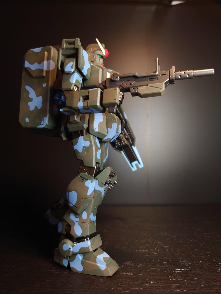 HGUC 陸戦型ガンダム オリジナル迷彩–5枚目/制作者：leonmaru-gorugoru31