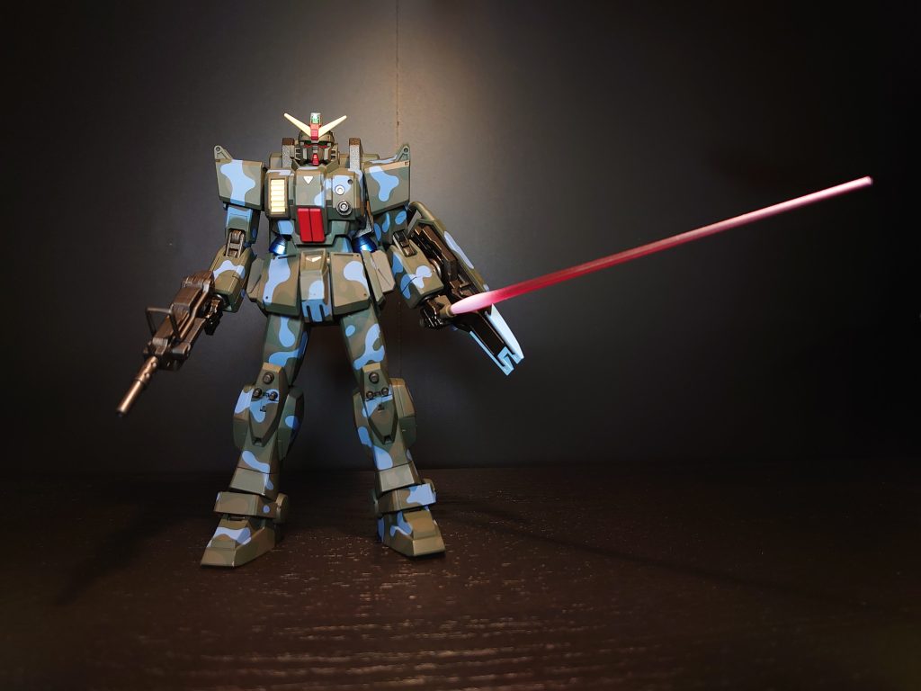 HGUC 陸戦型ガンダム オリジナル迷彩–2枚目/制作者：leonmaru-gorugoru31