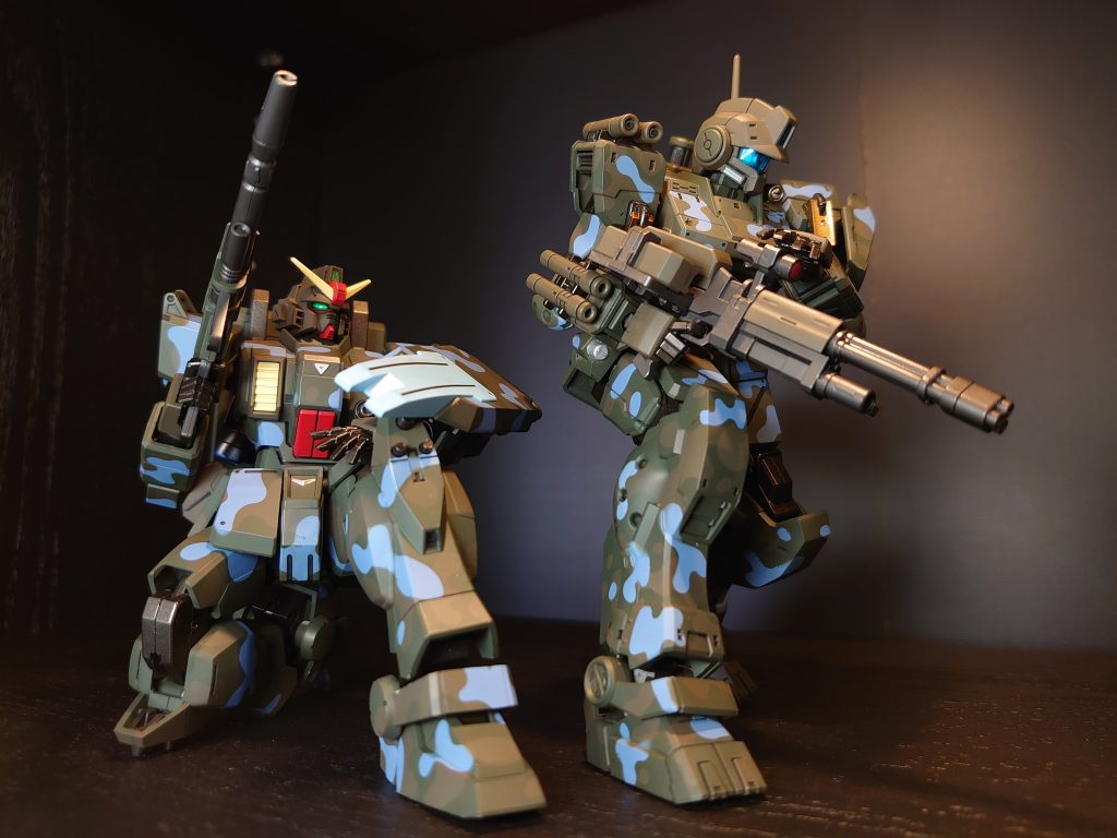 HGUC 陸戦型ガンダム オリジナル迷彩–5枚目/制作者：leonmaru-gorugoru31