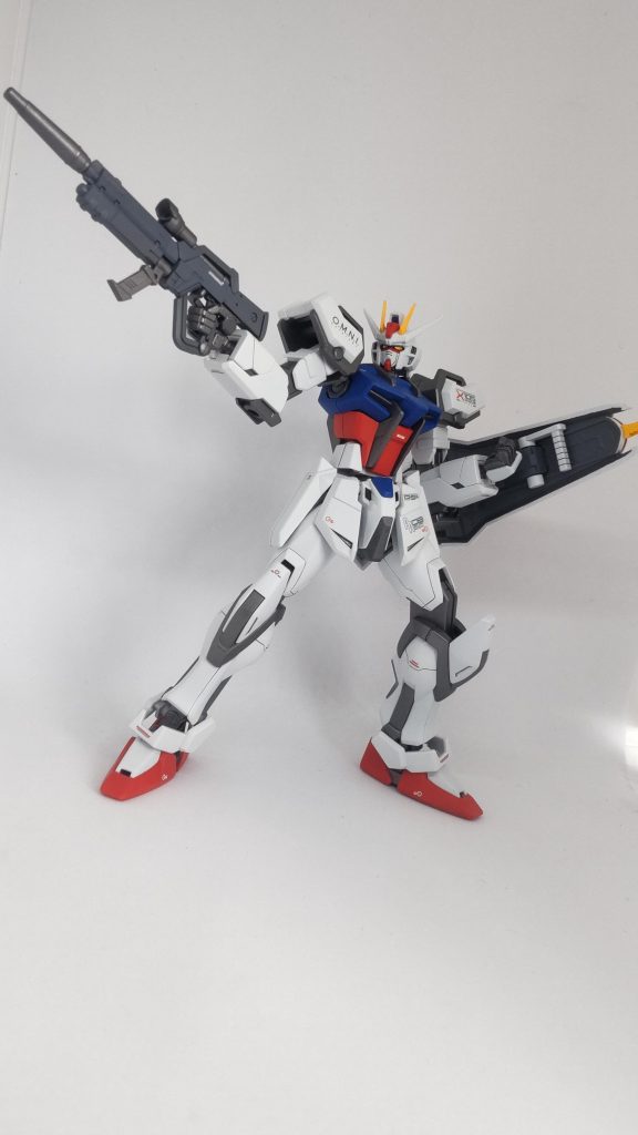 コレクションシリーズのポーズ。盾裏は地味なこだわりで劇中準拠の塗り分けです。