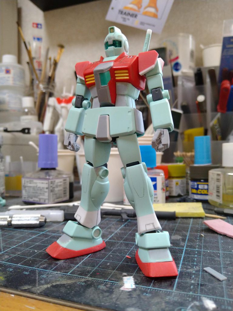 HGUC ジム トレナー–2枚目/制作者：スギ