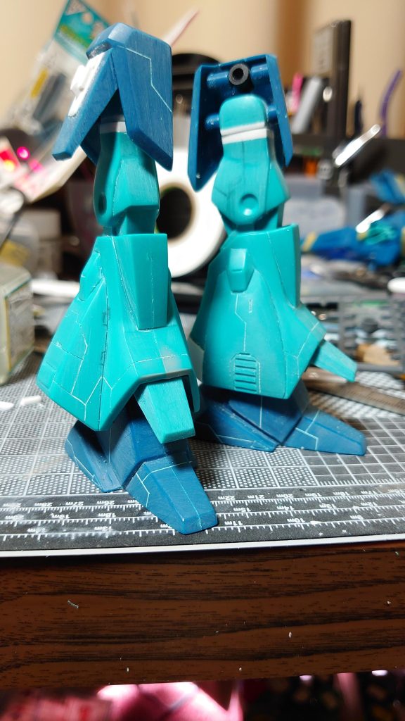 スジ彫りで情報量を追加、既存モールドの掘り起こしが一番難しかったかも……なんかふにゃふにゃしてるんですよね……😅