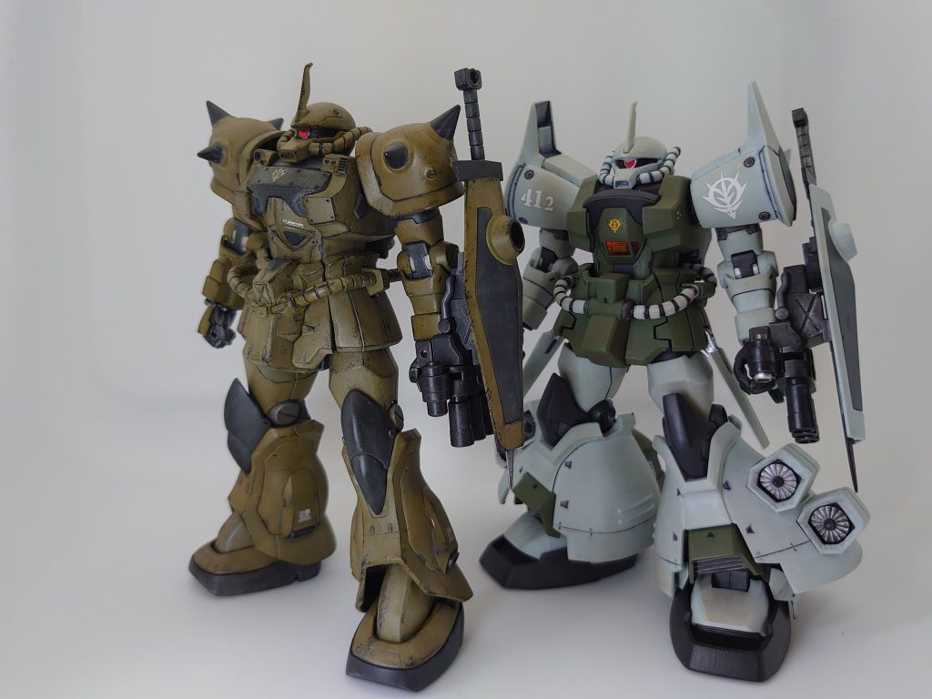 前作とのツーショット。並べてみると似ているようで結構違いますよね。ここまでご覧いただきありがとうございます!感想など頂けると嬉しいです!