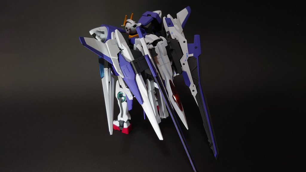 バックショット。ザンライザーの素敵ポイントです。