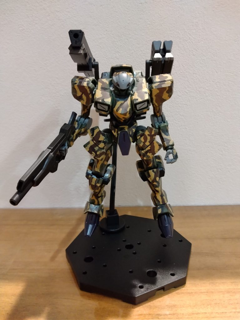3色目を塗り終え完成。