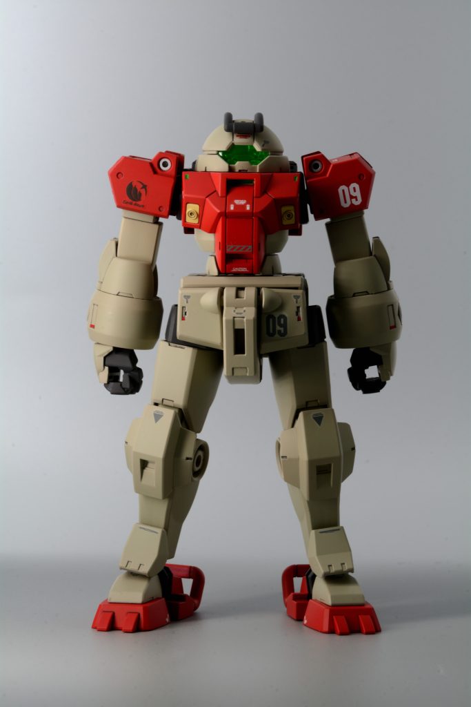 ■フロントビュースリットやハッチ部分にレッドポイントを追加する以外は、特別な改造を行っていません