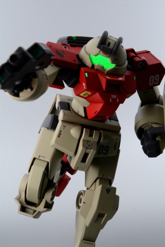 ■ポージング_1今回一番お気に入りの絵です！関節強度が高いので、片足立ちでアクションポーズを取ることもできました