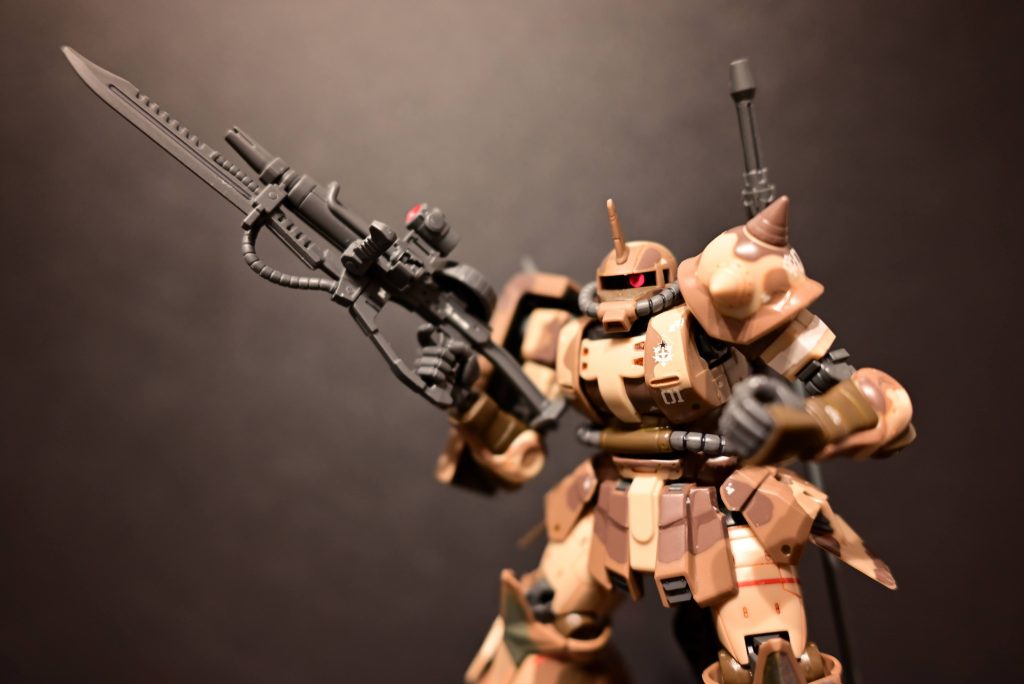 高機動型ザク（エグバ機）ようやく。–6枚目/制作者：koshi