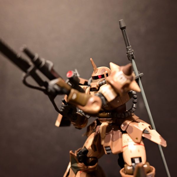 高機動型ザク（エグバ機）ようやく。