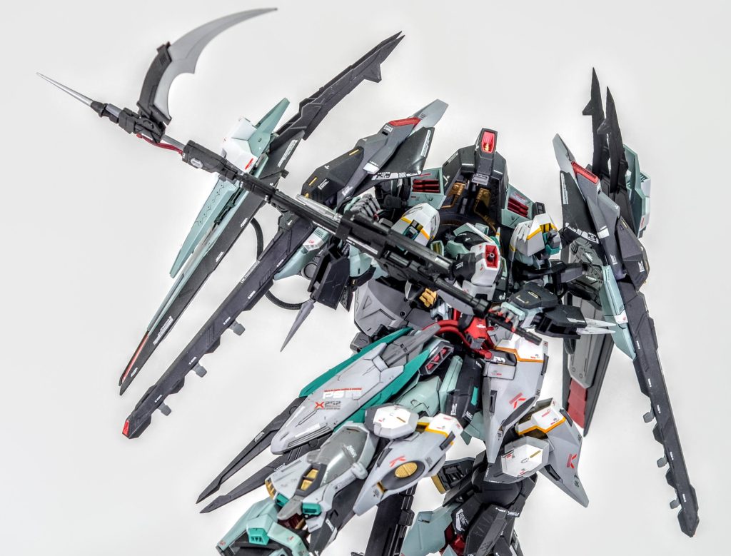 深海の悪魔！！カラーリングはベース機のカラーを元にトライアル機のイメージで配色しました。