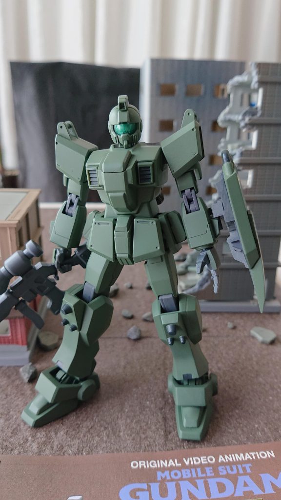 地上戦セットのジム頭です！膝のスパイク 胸の厚みカッコイイ