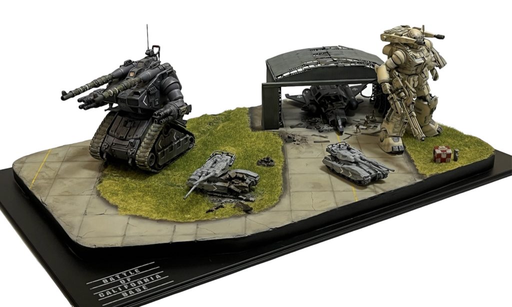 《ジオラマ》「BATTLE OF CALIFORNIA BASE」–5枚目/制作者:RaMuShizu