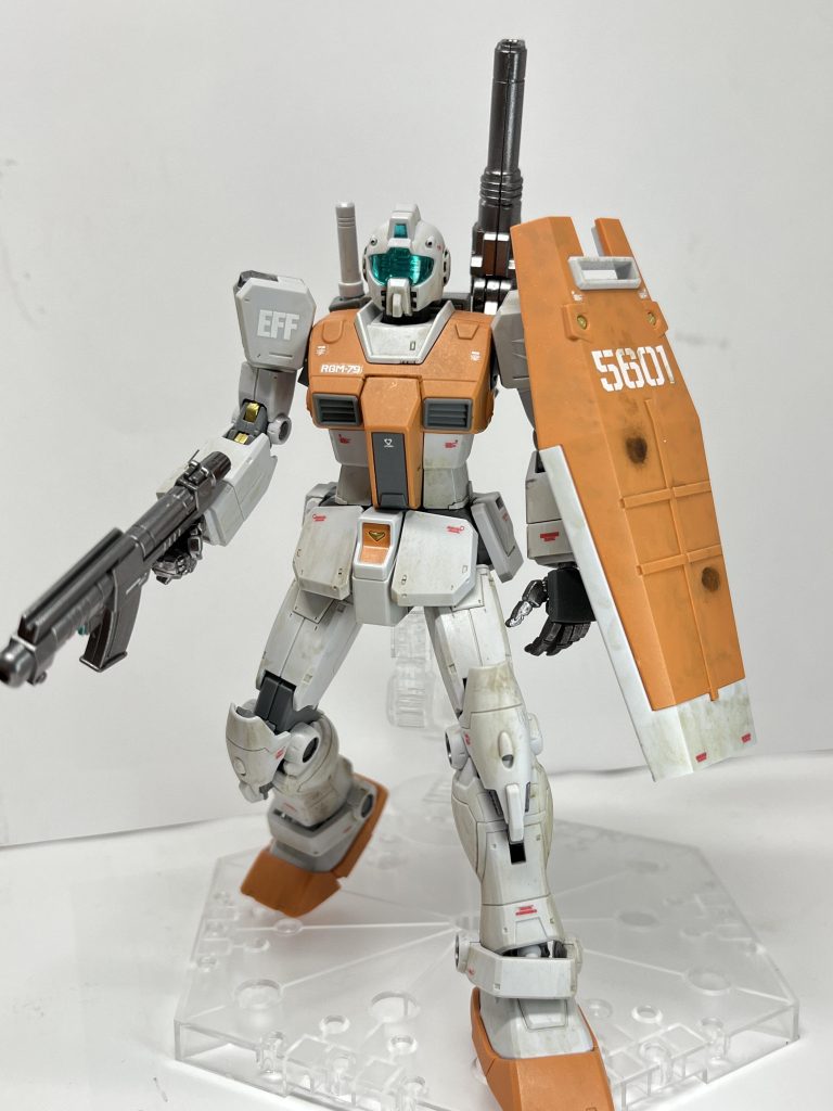 今回は地上部隊、しかもモロッコ戦線ということなので本格的な土汚れ系のウェザリングにチャレンジ。