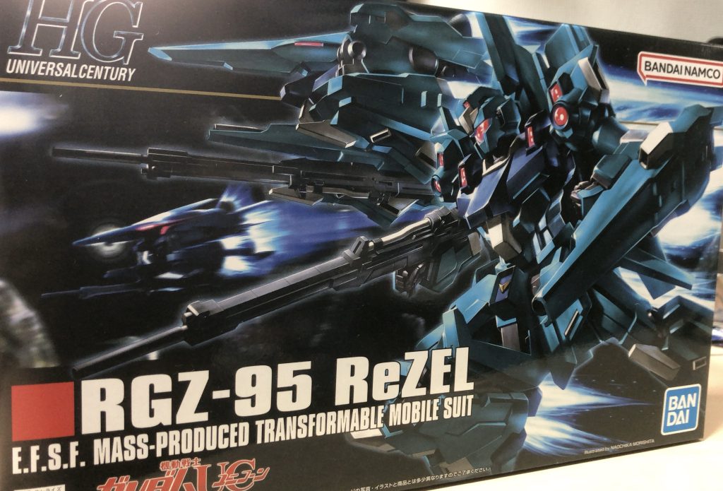 HGUC RGZ-95 リゼル 素組–2枚目/制作者：ももけん