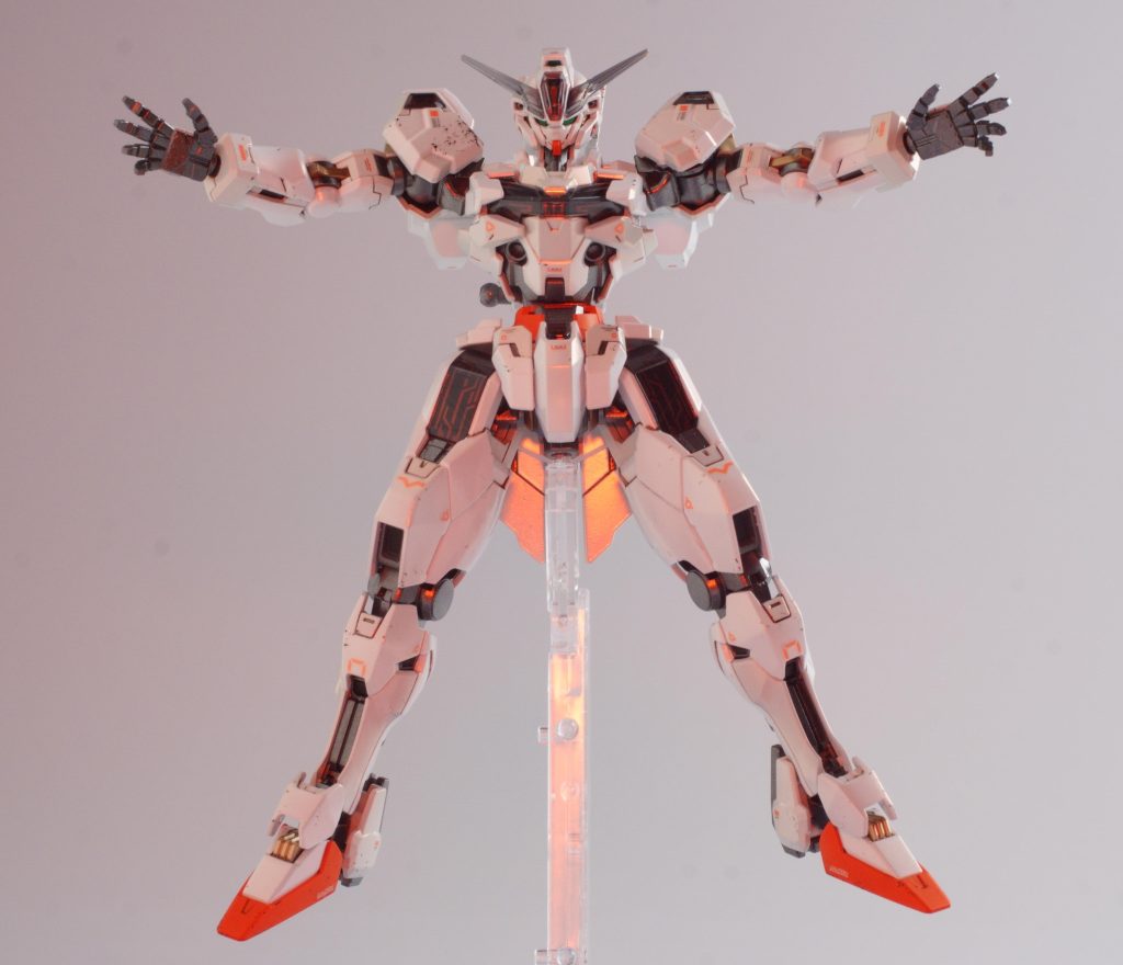 これからガンビットを身にまとって、パーメットスコア8の円卓の騎士になるところ。ココからは、スコア8のキャリバーンに任せようと思います。虹色に美しく作るにはどうしたらいいんだろう、と思いつつもう1個キットを積んでいます。思いついたら、GOですね♪