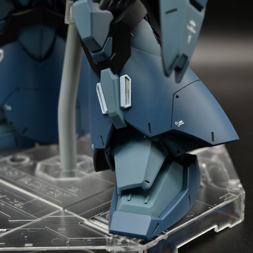 足首の稼働が狭かったので4mmほど延長しています。