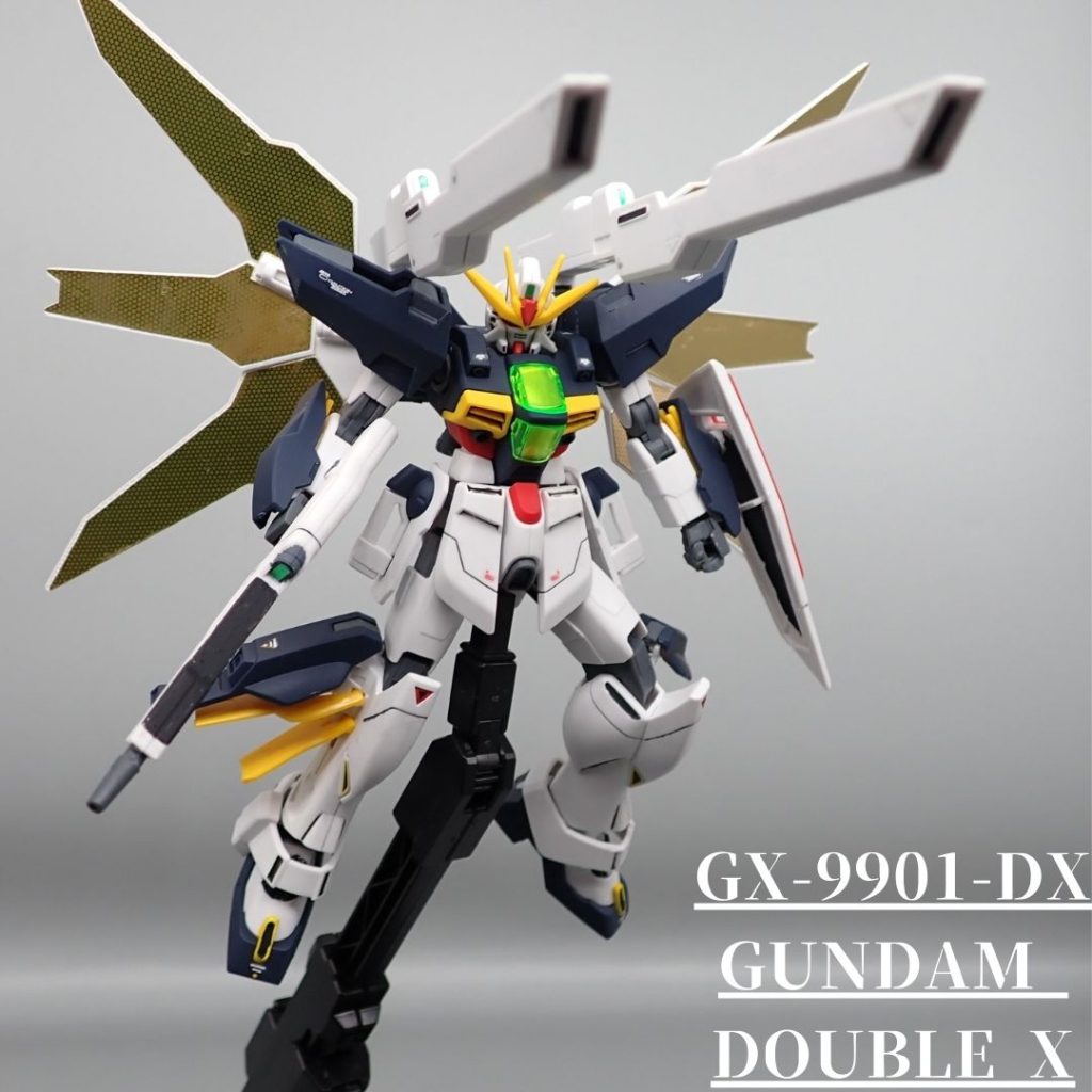 ガンダムDX–3枚目/制作者：アンジェロのプラモデル工房