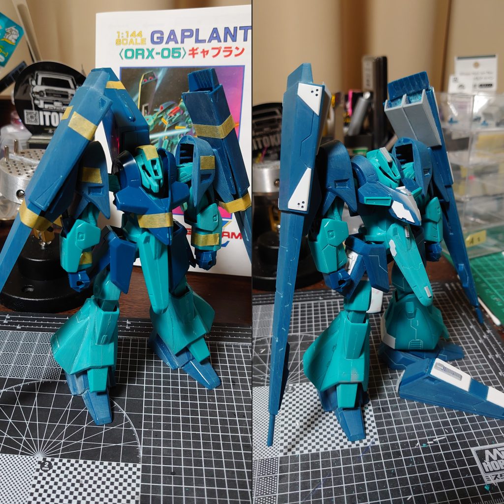 スタイル改修は、足を4mm延長しロール軸追加。首を斜めに削り胴とのスキマをなくしています。それぐらいしかやってないのですが結構良くなったと思い込んでます😆