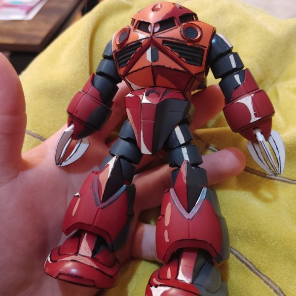 アニメ塗装　シャア専用ズゴック